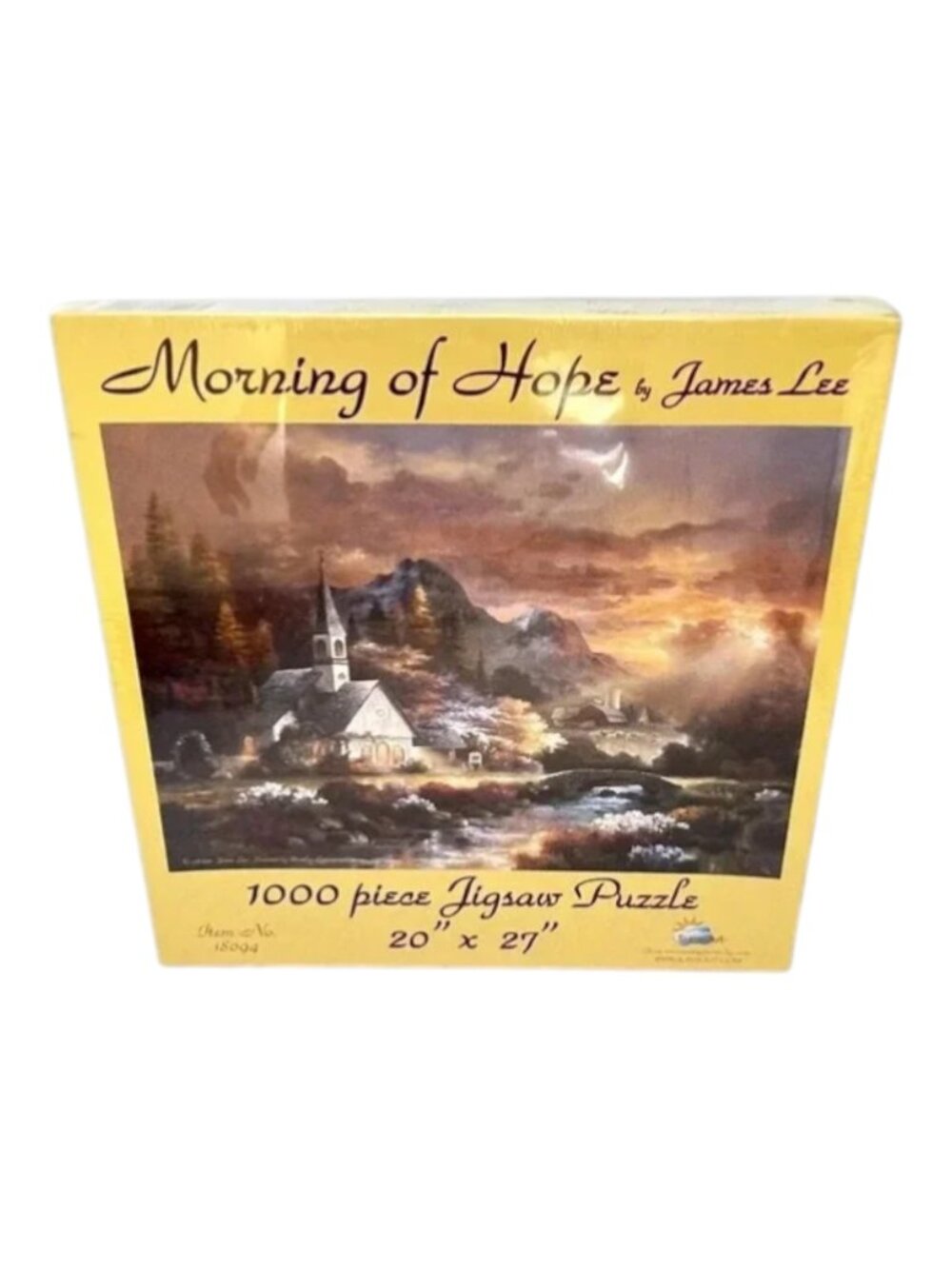 Sunsout Jigsaw Puzzle 1000‎ pieces Church Morning of Hope 27  x 20 New Jig Saw